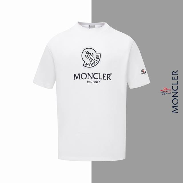 Style Number#Z100 Monler Logo Letter Pattern Small Label Round Neck Short-Sleeve