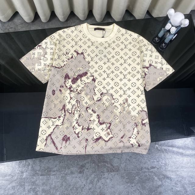 Replica Version Louis Vuitton Lv 2025 New-Style Fiery Cloud Jacquard Graffiti Al