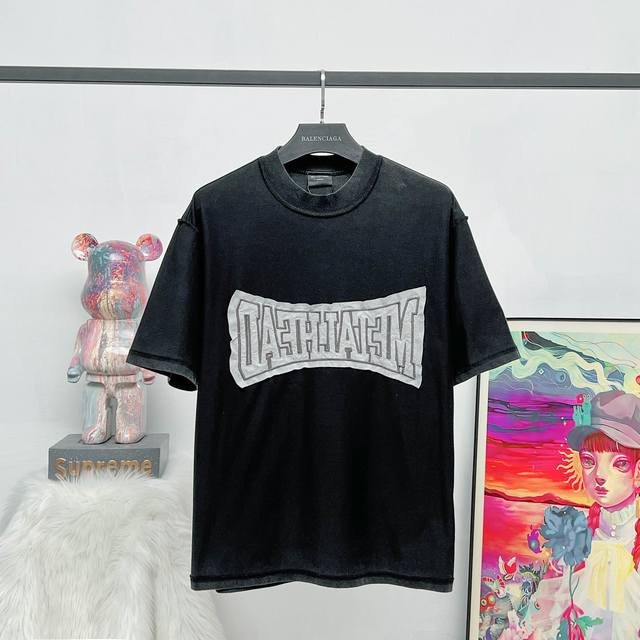 Top-Tier Version Bulk Product Hanging Photo #Paris 25Ss Metal-Head Patch Embroid