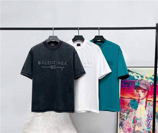 Top-Tier Version Bulk Order Hanging Photo #Paris 25Ss Minimalist Letter Reverse