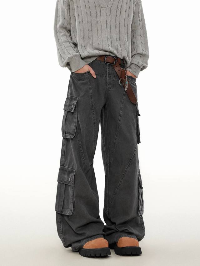 Style Number Xk3272 American Vintage Deconstructed Multi-Pocket Workwear Denim P