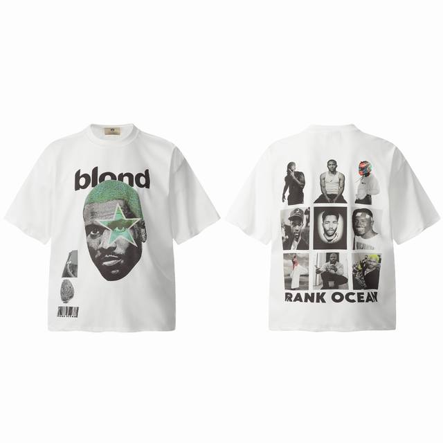 Vt956 Frank Ocean Rapper Nine-Grid Puzzle Album Big Face Portrait Print Vintage