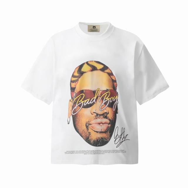 Vt941 Rodman Bad Boy Shades Big Face Portrait Digital Direct-To-Garment Print Vi