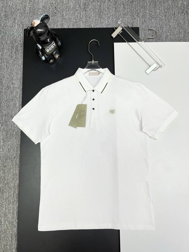 Dior Dior Embroidered New-Style Polo Shirt Authentic Fabric, Official Replica Ma