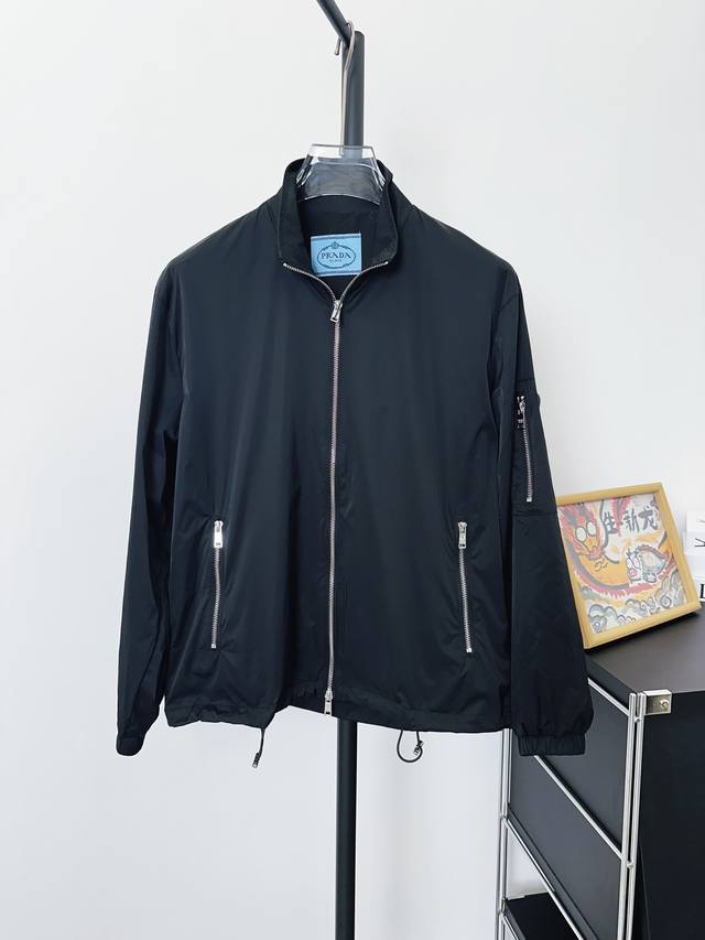 Style Number:D119 Prada-Style Sleeve Patch Jacket With A Perfectly Tailored Silh