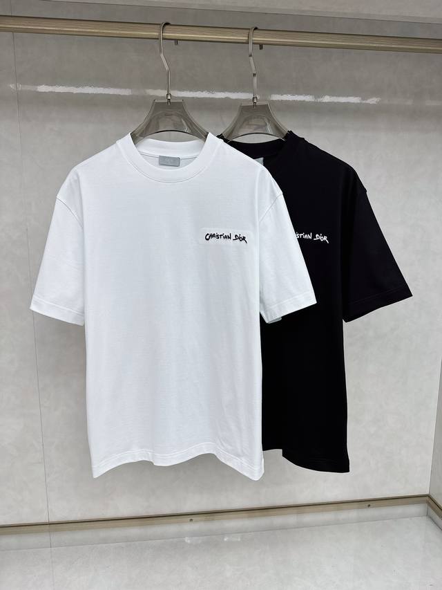 Dior 2025 Spring/Summer New Arrival Exclusive Store Latest Short-Sleeve Round-Ne