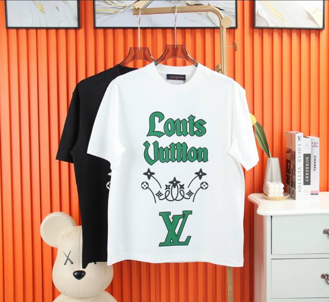 Ld Top-Tier Manufacturing Quality Lv 24Ss Classic Short-Sleeve T-Shirt No Need F