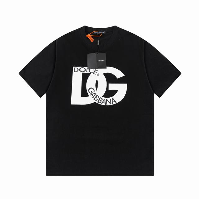 Style Number H13 Dolce & Gabbana Dg New Print Short-Sleeve T-Shirt, High-Quality