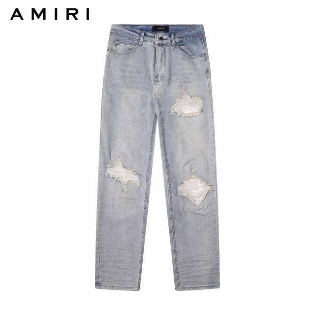 Original Style Code: A112 New Arrival Amiri Washed-Out, Distressed, Patchwork Hi