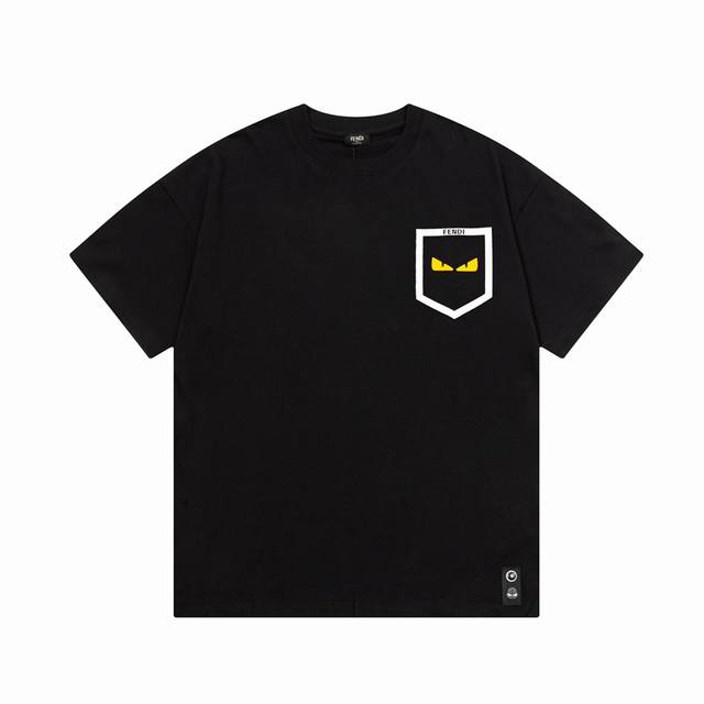 Next Day Delivery Fendi Fendi Double Ff Pocket Devil Eye Heat-Sealed Print Logo