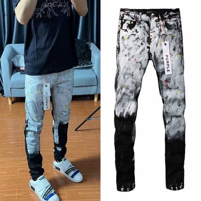 Style Number N320 Purplebr High-Street Denim Pants Only Premium Quality! Check T
