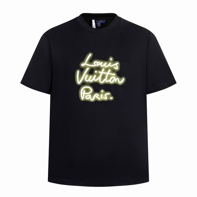 Exclusive Supply 1V 25Ss Neon Logo Short-Sleeve Shirt Black Original Version Pur