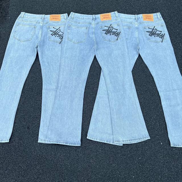 Style No. 233 Custom Cleanfit Ice Blue 517 Style Stussy Classic Washed Vintage D
