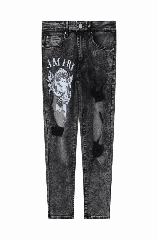 Style Number 3389 Correct Version Top-Tier Replica Amiri Mx1 High-Street Skinny