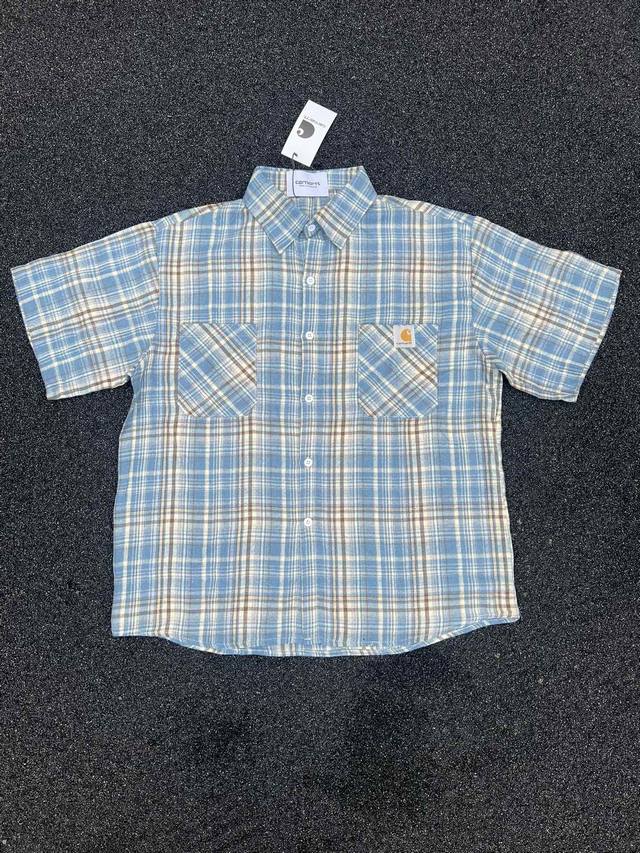 Style Number Fz214 Carhartt 100% Cotton Brushed Embroidered Label Check Pattern