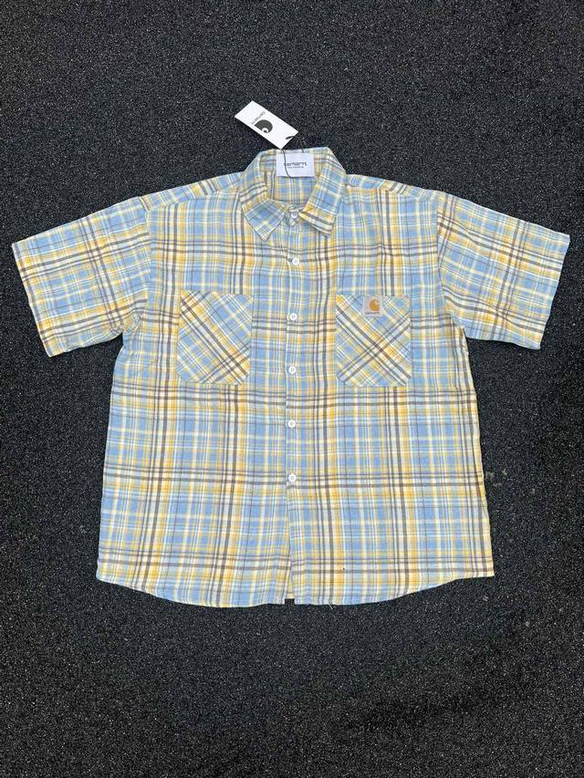 Style Number Fz215 Carhartt Cotton Brushed Embroidered Label Checkered Pattern H
