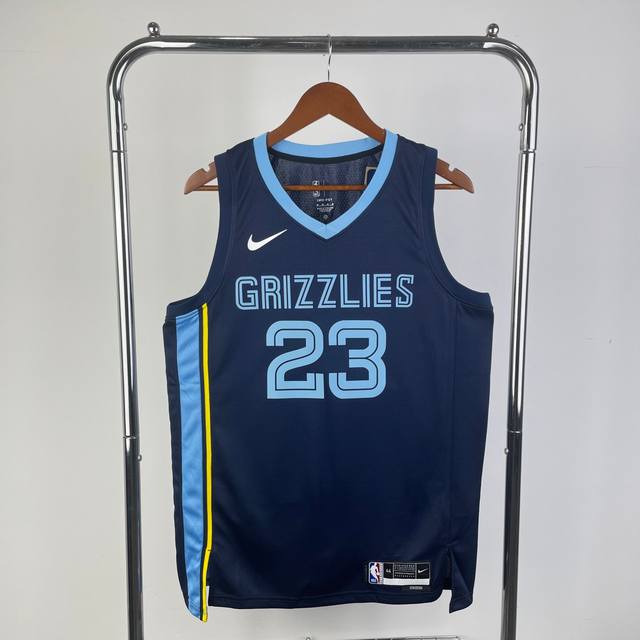 Style Number: S52 Nike Nba Grizzlies 23Rd Youngest Mvp Rose Jersey 2023 Season A