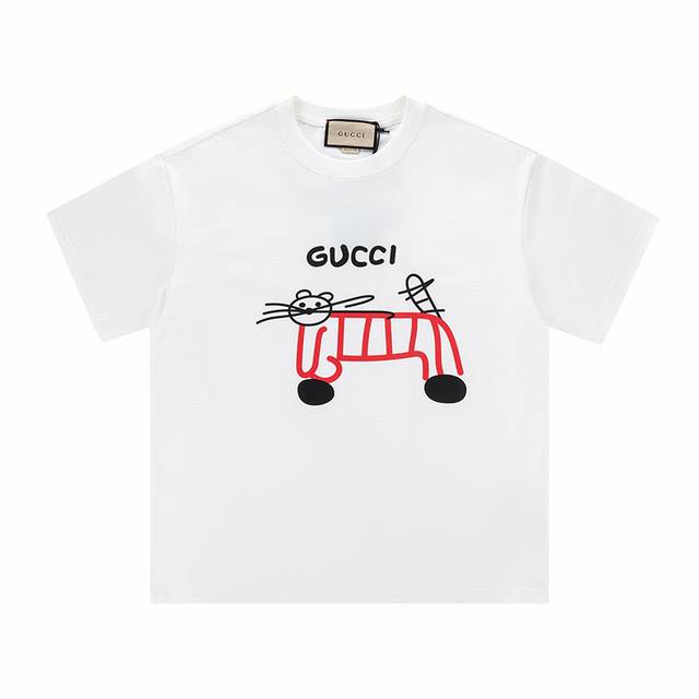 Style Number: 70 Gucci New Arrival! Invisible Print, High-Density Short-Sleeve M