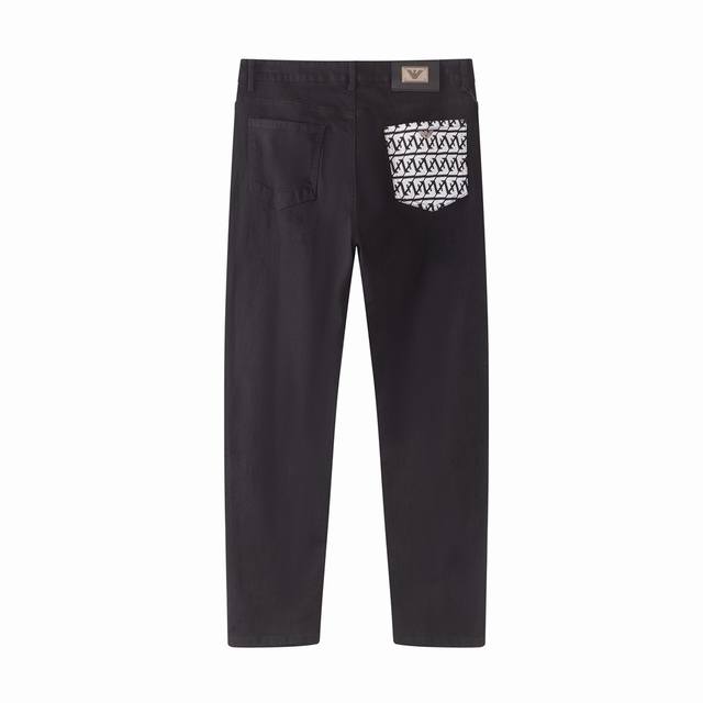 High-Quality L07# Classic Versatile Amani Jeans Custom-Molded Back Pockets With