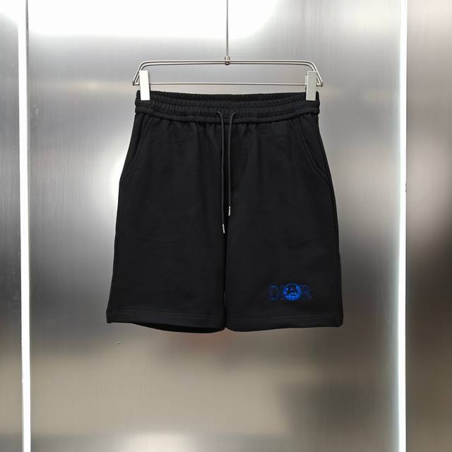 Dior 2025 Spring/Summer New Arrival Shorts! Custom-Made 400Gsm Looped Cotton Fab