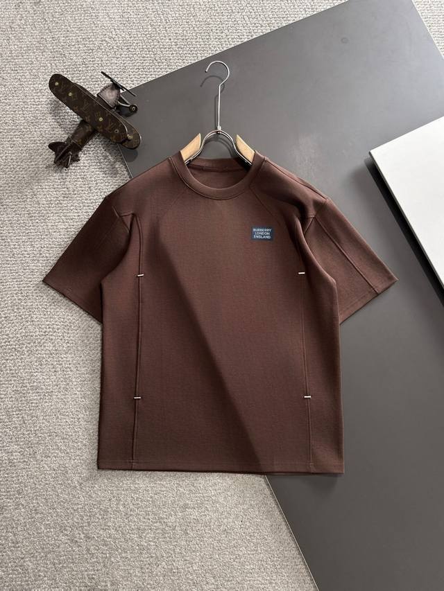 Next-Day Shipping High-Quality Burberry 25Ss Spring/Summer New Custom-Made T-Shi