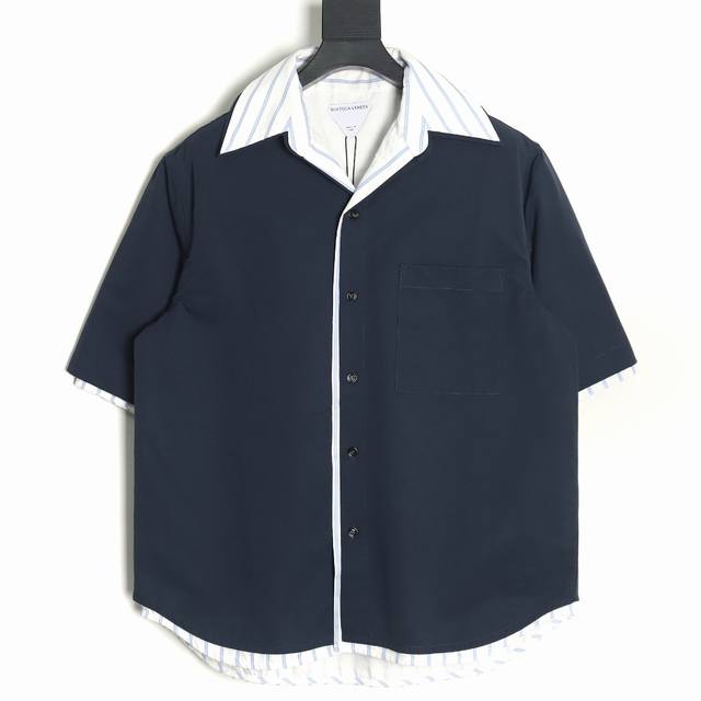 Bottega Veneta Bv Fake Two-Piece Short-Sleeve Shirt Authentic Two-Piece Short-Sl
