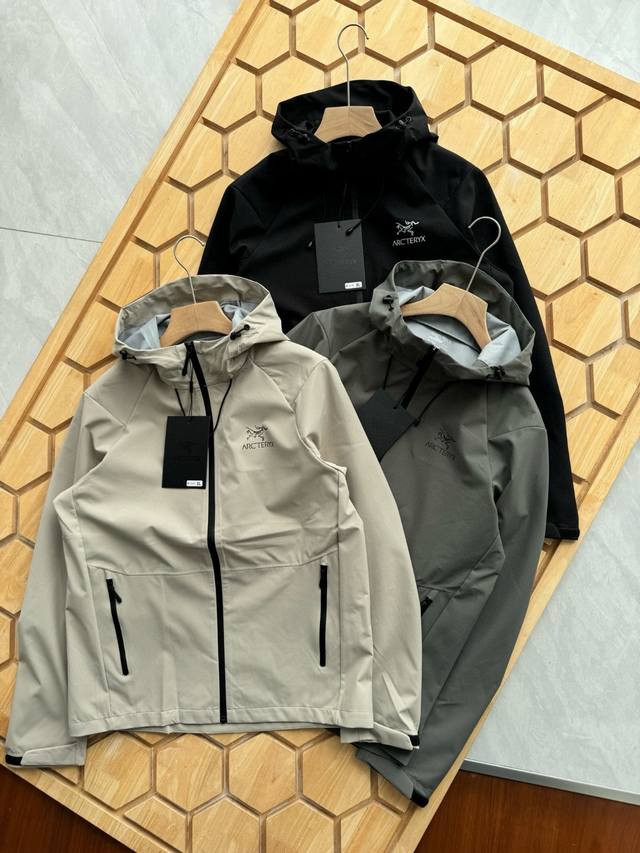 Arc'terxy 2025 Spring Original Bird Couple's High-End Business Windproof Soft Sh