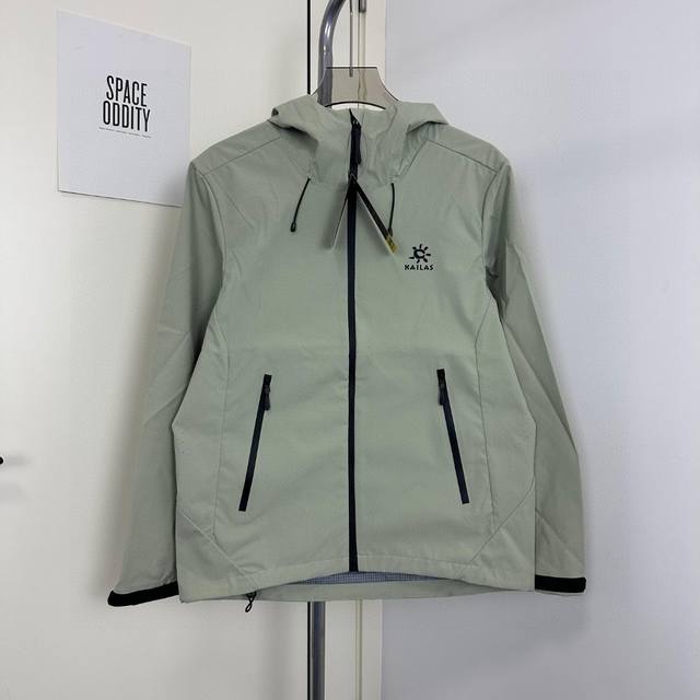 Kailas Kailas Spring/Autumn Outdoor Hooded Hard-Shell Three-Proof Jacket For Men