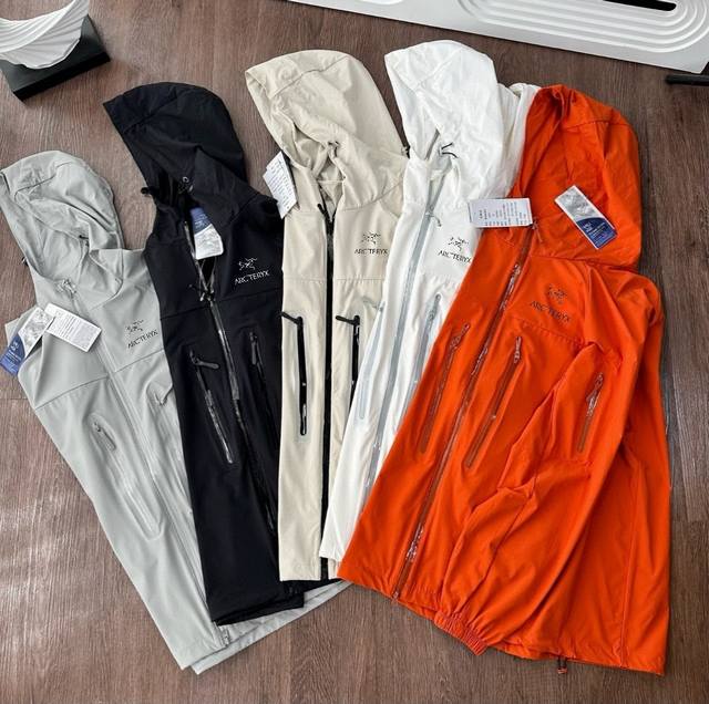 Sunscreen Jacket Khaki Light Gray Pure White Orange Black 5 Colors S To 5Xl 2025