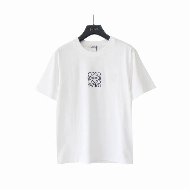 Actual Photos Of Details + Size Chart Loewe Roewe Chest Logo Embroidered Short-S