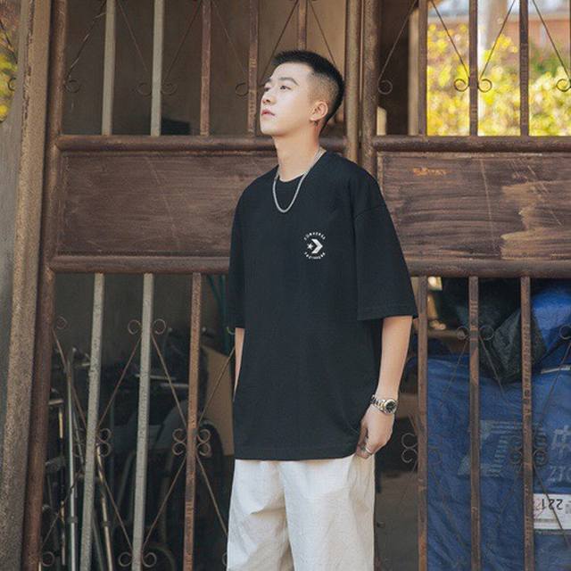 New Arrival! Converse Round Neck Short-Sleeve T-Shirt, Reimagining The Classic W