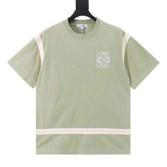 Loewe Roewe Patchwork Woven Strap Short-Sleeve A Spring Date With *, This Piece