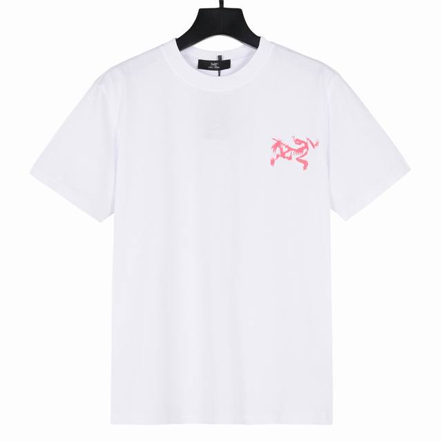 Arcteryx Official Website New Arrival Back Nine-Grid Phantom Bird Print Short-Sl