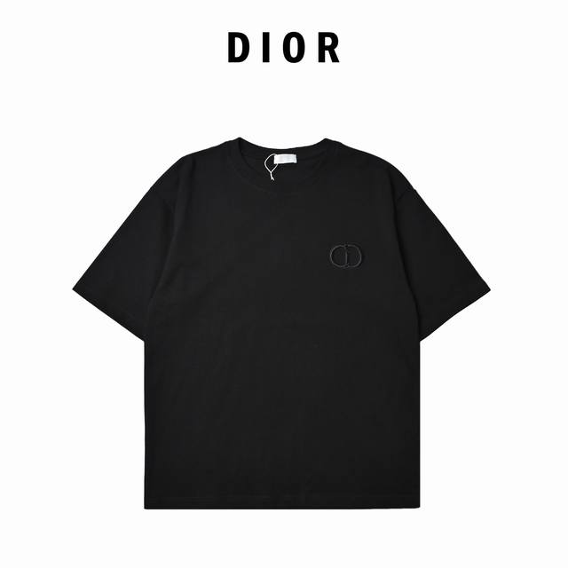 Dior 2025 Spring/Summer Collection Classic Silver Thread Letter C Embroidered Lo