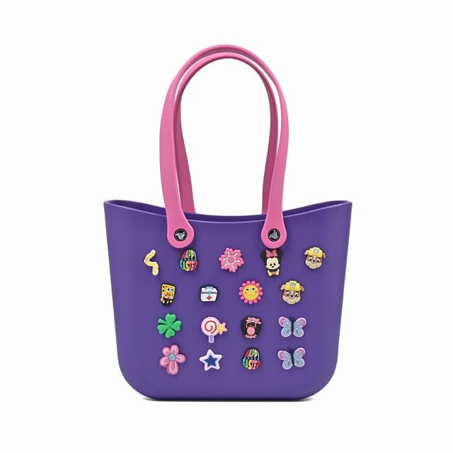 Crocs Crocs Crescent-Shaped Beach Bag Curved Body Design With A Smooth Crescent