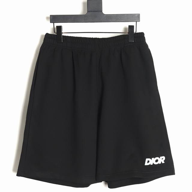 Dior 24Ss Letter Print Shorts A Classic And Versatile Style Made From 380G Cotto