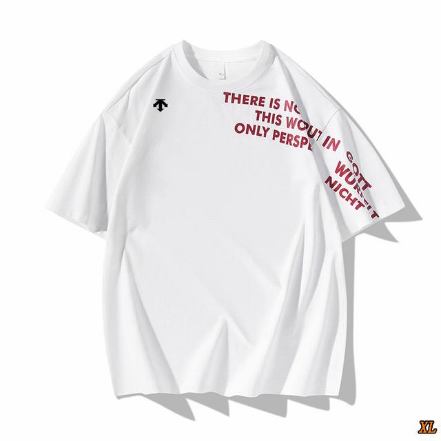 Descente Exclusive Real-Shot New Arrival Summer High-Quality Streetwear Letter P