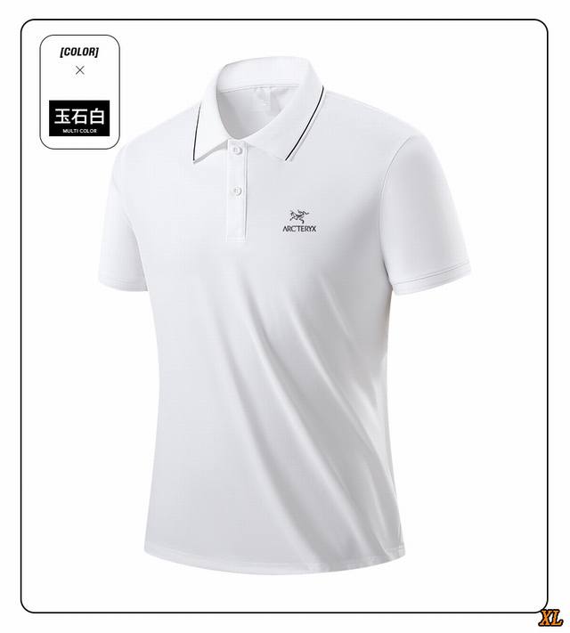 Arc'teryx Exclusive Real-Life Photos New Arrival Summer High-Quality Unisex Polo