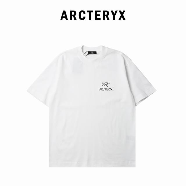 Small Ribbed Bird Arcteryx Back Letter Logo Short-Sleeve T-Shirt Back Logo T-Shi