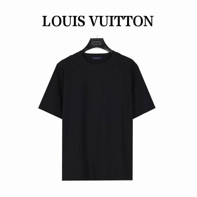 Louis Vuitton 24Ss Full-Print Vintage Monogram Jacquard Short-Sleeve T-Shirt Cus