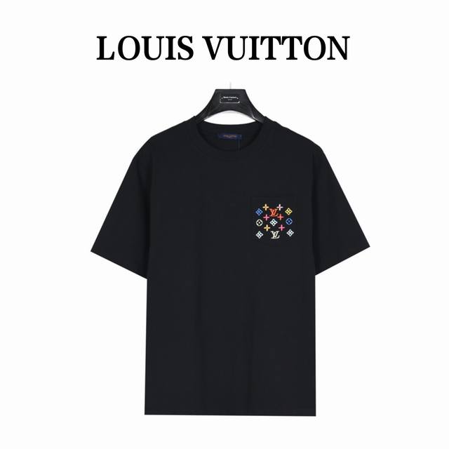 Louis Vuitton Louis Vuitton Pocket-Printed Vintage Floral Seven-Color Embroidere