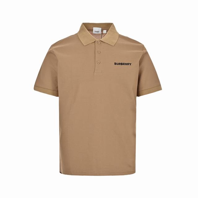 Burberry Burberry 24Ss Chest Small Embroidered Logo Polo Short-Sleeve Original V