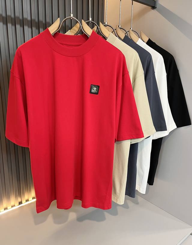 Loro Piana 2025 Spring/Summer Men's Latest Trade Order Short-Sleeve T-Shirt, All