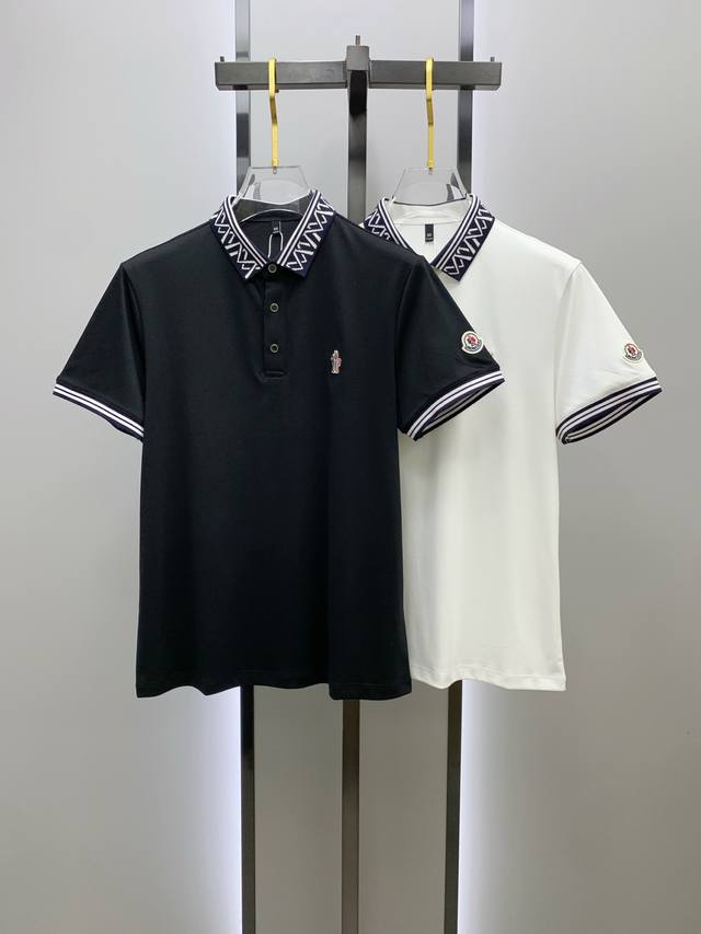 Mengkou 25Ss New Spring/Summer Short-Sleeve Collared T-Shirt Polo, Highest Versi