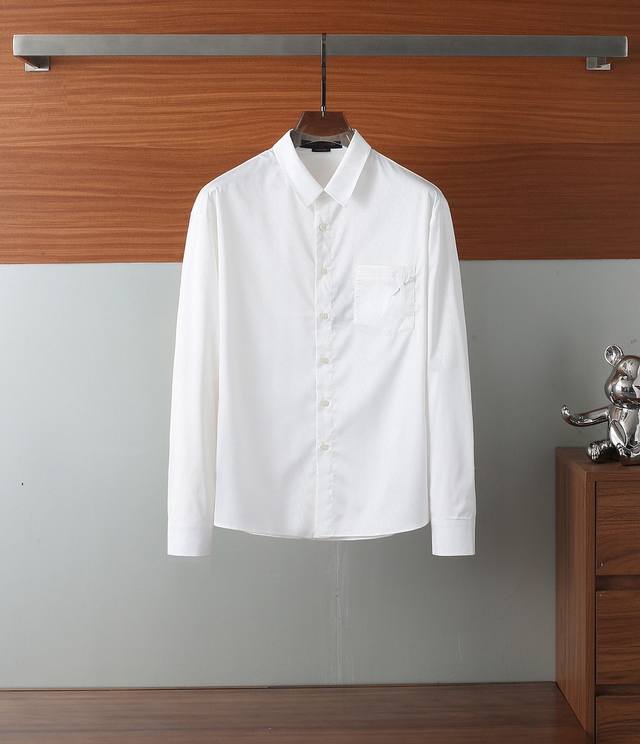 Lv Exclusive Spring/Summer New Arrival Fashionable Casual Long-Sleeve Shirt, 100