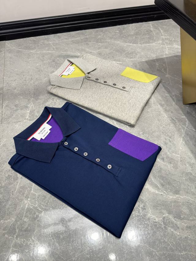 Tb25S Summer Men's Collared Polo Shirt, Customer-Supplied Cotton Fabric, Sizes 1