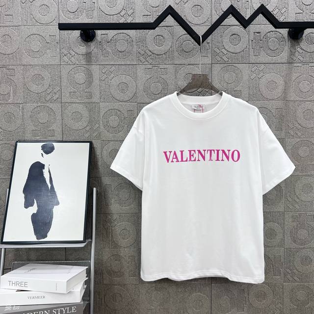 D Valentno Valentino Rubber-Printed Letter Logo Print Upgraded,Inspired By 1980S