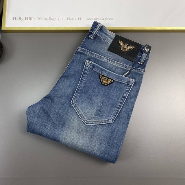 Armani 2025 Ss New Original Design Best-Selling Jeans Super Customized Edition A