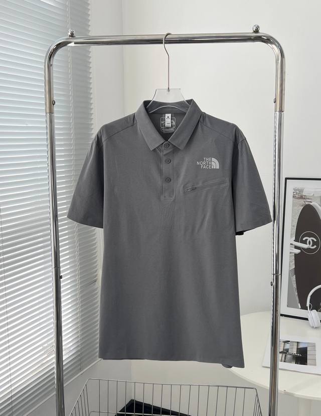 616# The North Face Premium Polo Shirt High-Density Fabric, Soft And Smooth To T
