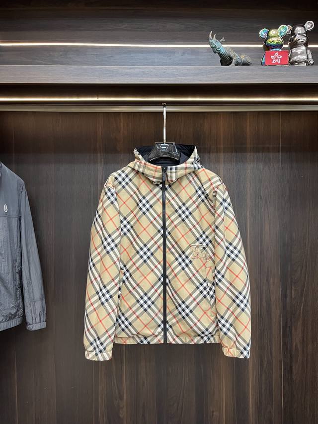 Featured Burberry 2025Ss Fall New Arrival Burberry Luxury Casual Hooded Jacket,D